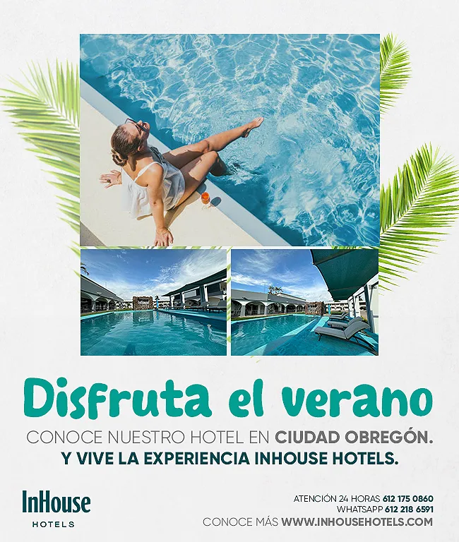 Oferta de verano Hotel InHouse Obregón